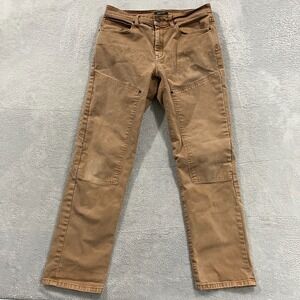 Proof Rover Double-Knee Work Pants Mens 32x32 Canyon Tan Straight Fit Huckberry